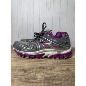 Brooks Ariel 14 Grey/Pink/Purple Size 11 W/ 9.5 M box PERFECT CONDITION Running